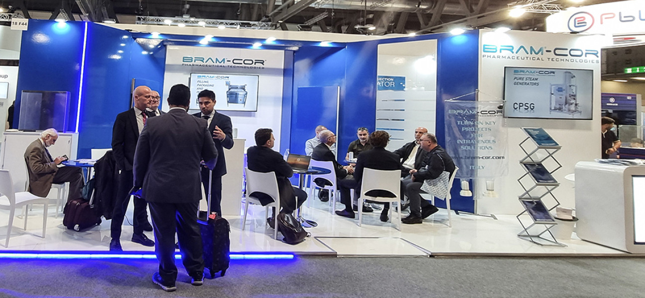 Bram-Cor stand at CPHI Milan 2024