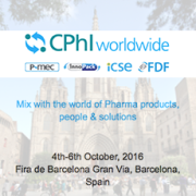 CPhI worldwide 2016 à Barcelone
