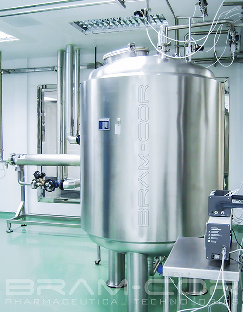 SROC Storage tank for pharmaceutical manufacturing